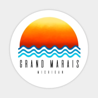 Grand Marais Michigan Magnet